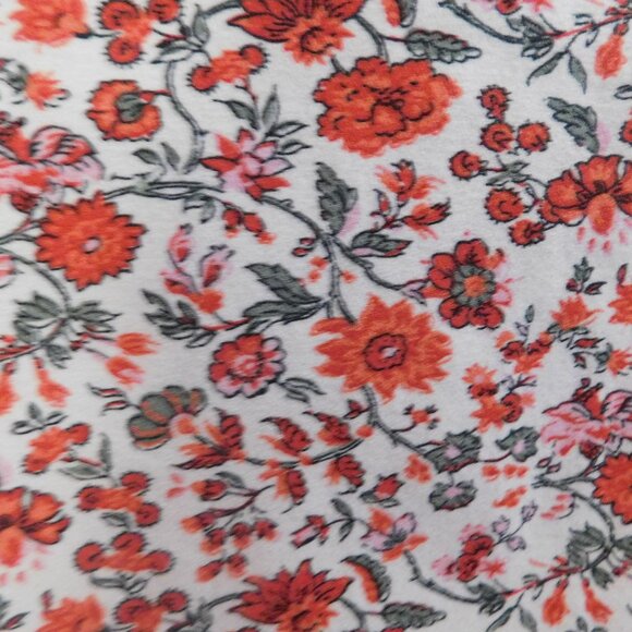 🦌 Abercrombie & Fitch Floral Cropped Smocked Tank Size M - Picture 6 of 15